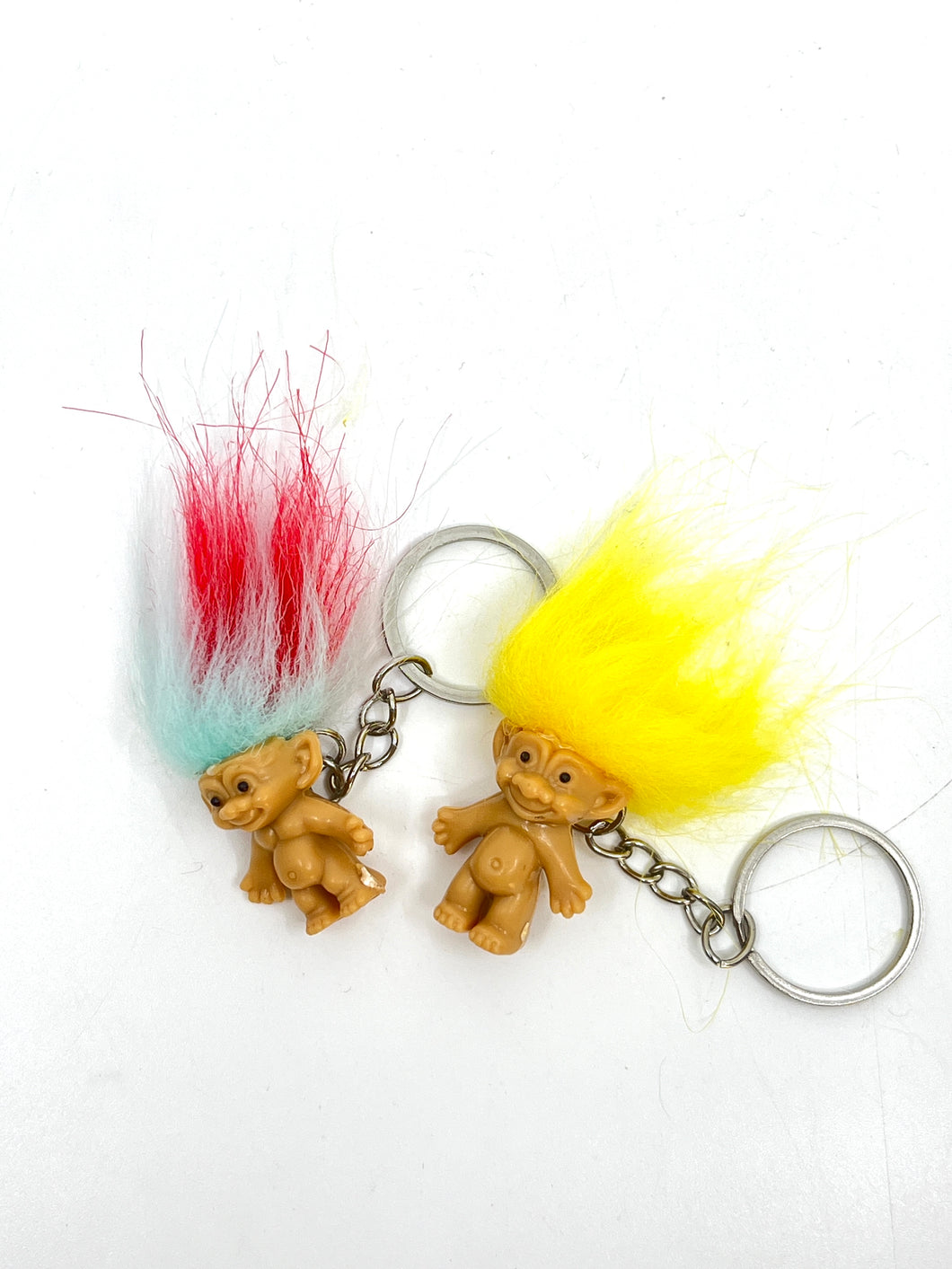 Troll doll key ring