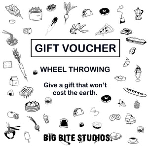 Wheel Throwing Class Gift Card