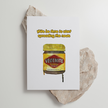 Load image into Gallery viewer, &#39;Mite be Time to Spread the News&#39; Greeting Card

