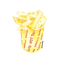 Load image into Gallery viewer, Hot Chippies Magnet — by Big Bite Studios
