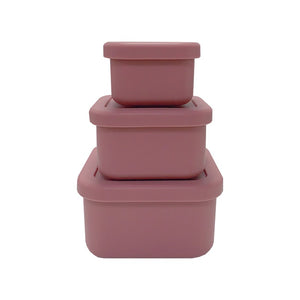 MINI LUNCHBOX SET OF 3 - SQUARE