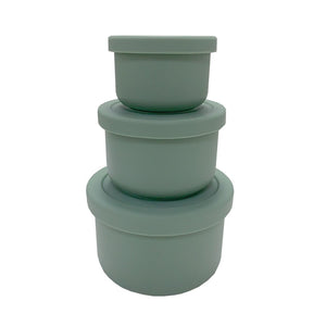 MINI LUNCHBOX SET OF 3 - ROUND