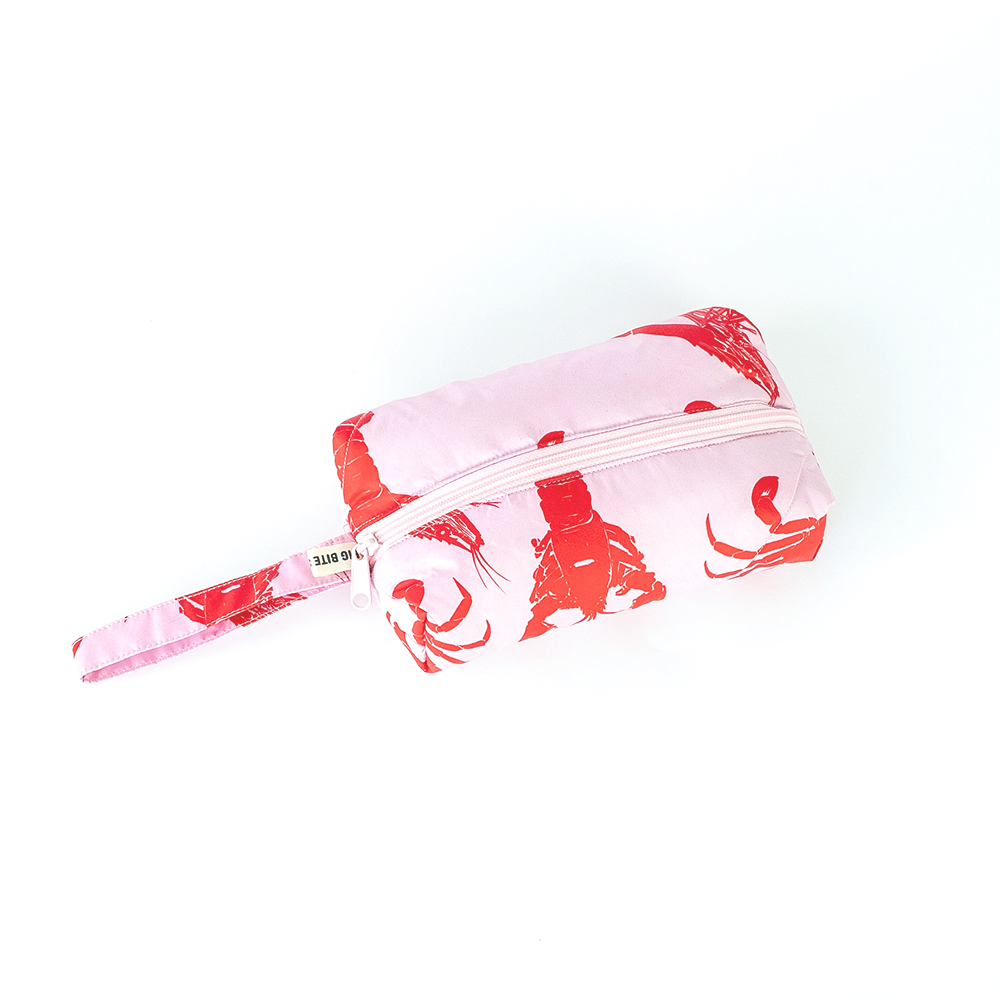 HAPPY POUCH CLUB - SMALL PUFFY TOILETRY POUCH