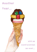 Load image into Gallery viewer, Agro Cone 'Another Year' - Greeting Card
