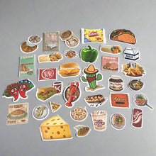 画像をギャラリービューアに読み込む, Assorted Food Sticker Mix
