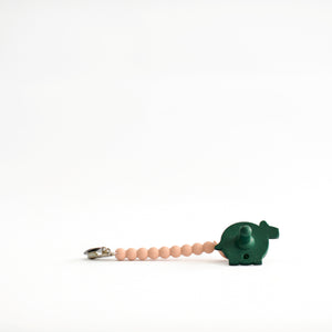 DINOSAUR DUMMY + TEETHING CHAIN