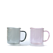 Load image into Gallery viewer, GLASS DOUBLE WALLED MUG
