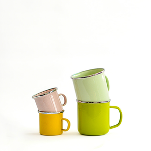 VINTAGE ENAMEL MUGS