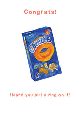 Load image into Gallery viewer, Cheezels 'Put a Ring On It' - Greeting Card
