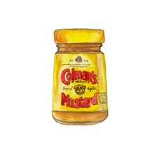 Load image into Gallery viewer, Colemans Mustard Sticker — by Big Bite Studios
