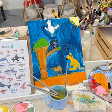 Load image into Gallery viewer, Tots Art Club — Weekly Art Class (Ages 3–7)
