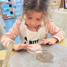 Load image into Gallery viewer, Tots Clay Club - Weekly Pottery Class (Ages 3–7)
