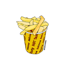 Load image into Gallery viewer, Hot Chippies Magnet — by Big Bite Studios
