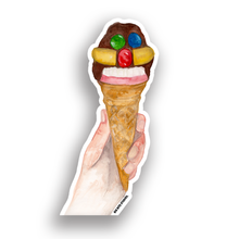 Load image into Gallery viewer, Agro Cone Sticker — by Big Bite Studios
