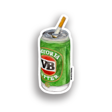 Load image into Gallery viewer, VB Ashtray Sticker — by Big Bite Studios
