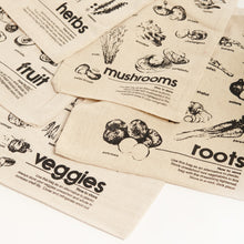 Load image into Gallery viewer, PLASTIC FREE LINEN PRODUCE BAG - ROOT VEGETABLE
