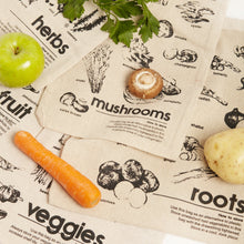 Load image into Gallery viewer, PLASTIC FREE LINEN PRODUCE BAG - ROOT VEGETABLE
