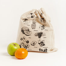 Load image into Gallery viewer, PLASTIC FREE LINEN PRODUCE BAG - FRUIT
