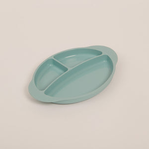 KIDS SILICONE SUCTION DIVIDED PLATE