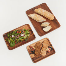 Charger l&#39;image dans la galerie, SUSTAINABLY SOURCED HAND CARVED WOODEN BOARDS - RECTANGLE
