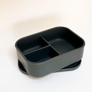 SILICONE BENTO LUNCHBOX | UNBREAKABLE LEAK PROOF - 3 SECTION