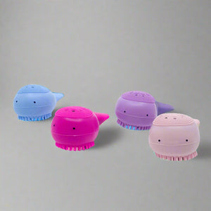 CUTE WHALE FACE SCRUBBER