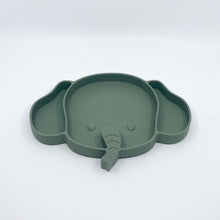 Charger l&#39;image dans la galerie, ELEPHANT NON SLIP, SUCTION CUP PLATE FOR BABY &amp; TODDLERS
