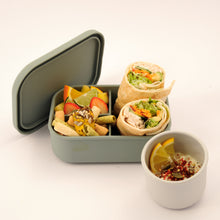 Load image into Gallery viewer, SILICONE BENTO LUNCHBOX | UNBREAKABLE LEAK PROOF - 3 SECTION
