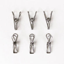 Load image into Gallery viewer, SUSTAINABLE STAINLESS STEEL PEGS - SET 20
