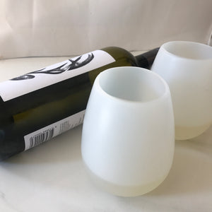 SUSTAINABLE SILICONE UNBREAKABLE WINE GLASSES - SET OF 2