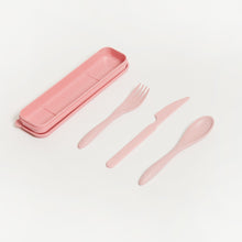 Load image into Gallery viewer, BAMBOO FIBRE CUTLERY SET
