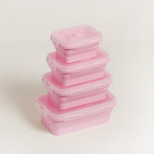 Charger l&#39;image dans la galerie, SUSTAINABLE SILICONE COLLAPSIBLE LUNCHBOX &amp; STORAGE SET
