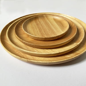 SUSTAINABLY SOURCED HAND CARVED WOODEN BOARDS - ROUND